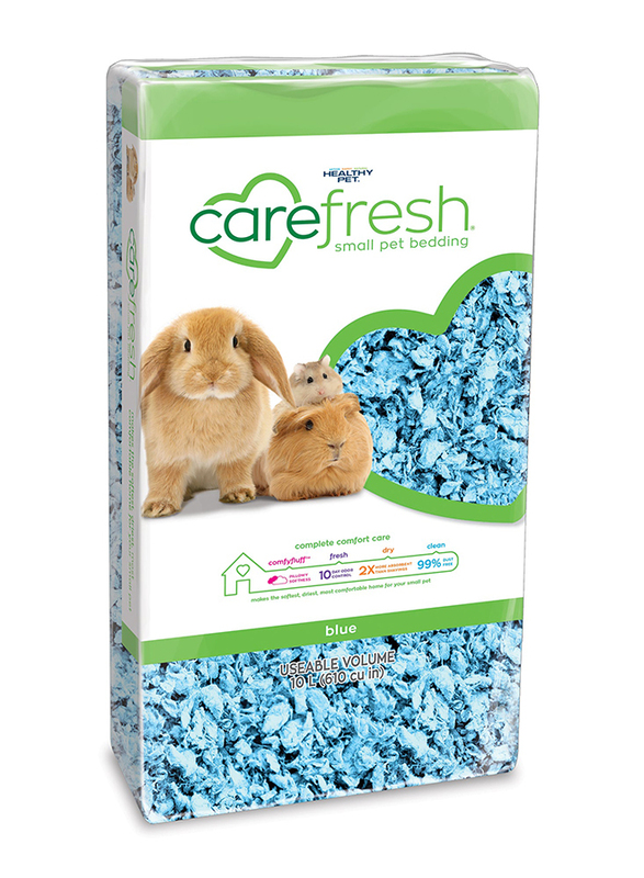 

Carefresh Complete Comfort Care Small Pet Bedding, 10L, Blue