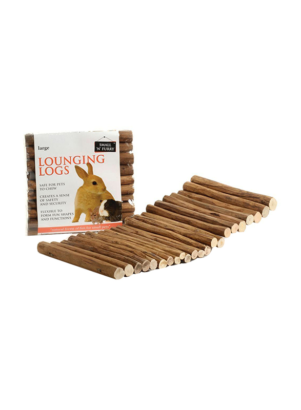 

Sharples N Grant Lounging Logs, Medium, Brown