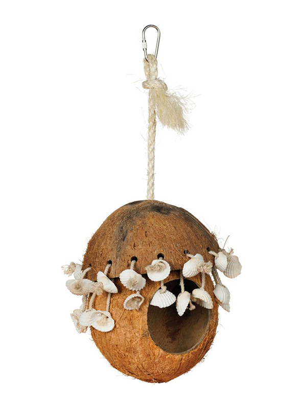 

Prevue Naturals Coco Hideaway with Shell, Brown