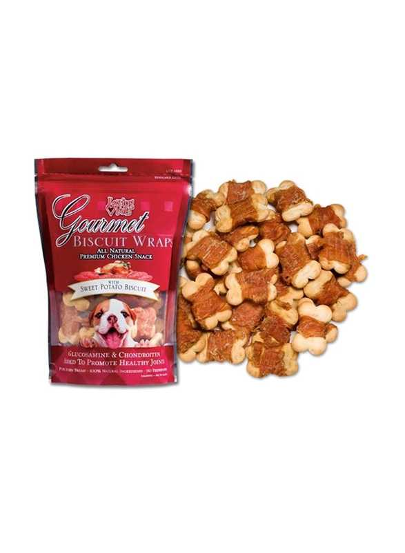 

Loving Pets Sweet Potato & Biscuit Wraps Treats Dry Dog Food, 8oz