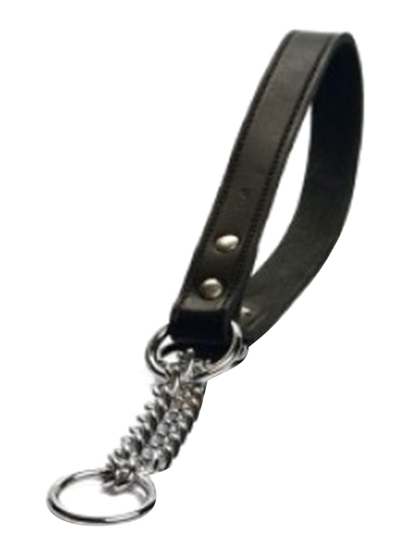 

Beeztees Choker with Chain for Dogs, 45 x 18cm, Black/Silver