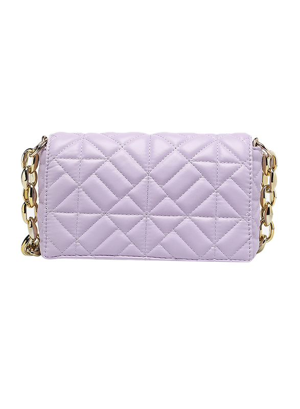 

Couture Labs Couturelabs Scarlet Quilted Shoulder Bag for Women, Purple