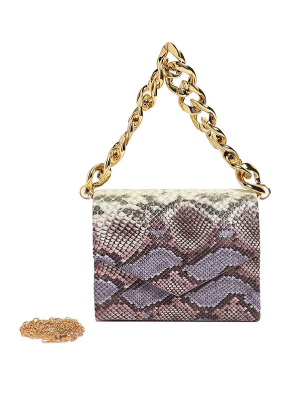 

Couture Labs Angelic Prints Persuit PU Leather Shoulder Bag for Women, Grey