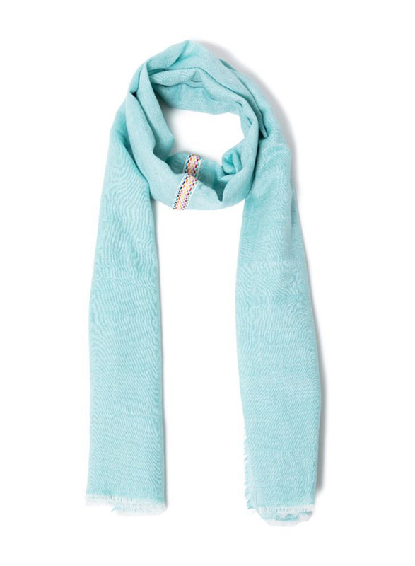 

Couture Labs Couturelabs Ula Soft Mint Plain Cotton Scarf for Women, Green