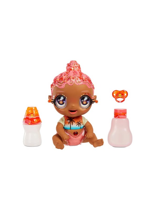 

Glitter Babyz Olana Sunburst Baby Doll, Ages 3+, Multicolour