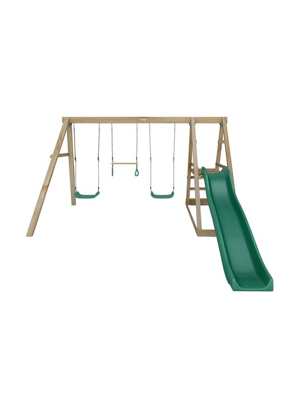 

Dynamic Sports Gila Woodpecker Wooden Swing Set, Ages 3+