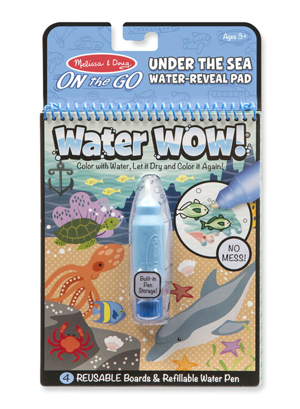 

Melissa & Doug Water Wow! Under The Sea Water Reveal Pad, Ages 3+