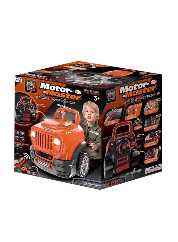 

Motor Master Infrared RC Engineer Tool Car Toy, Ages 3+
