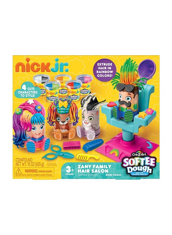 

Crazart Nick Jr. Zany Family Hair Salon Set, Ages 3+, Multicolour