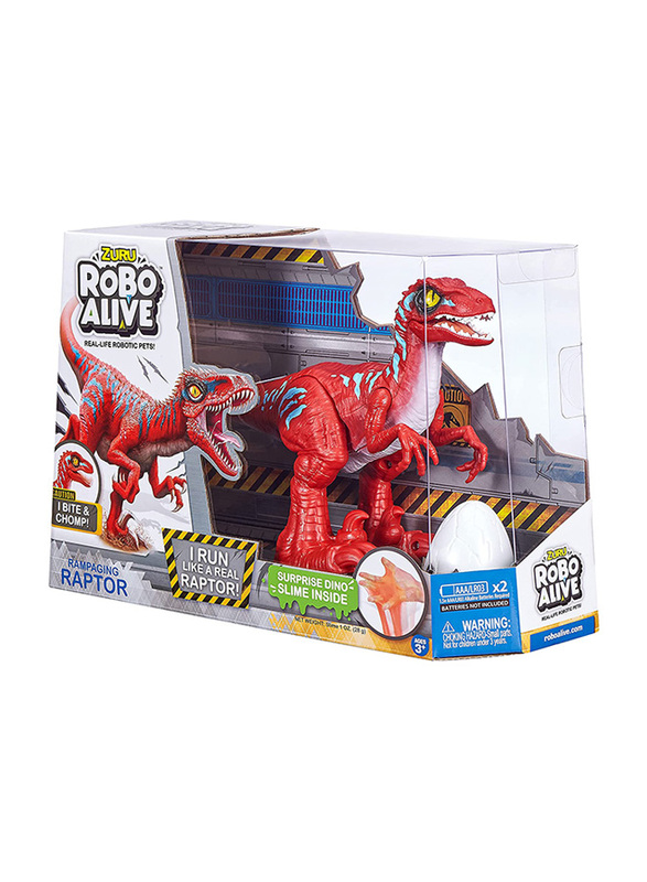 

Zuru Robo Alive Rampaging Raptor Robotic Dinosaur, Ages 3+