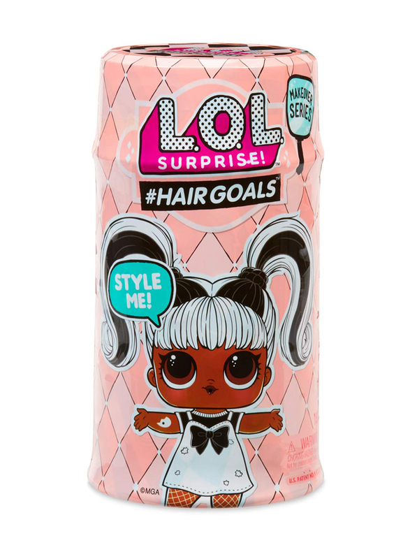 

L.O.L. Surprise! L.O.L. Surprise #Hairgoals Makeover Series Asst in Sidekick, Multicolour, Ages 3+