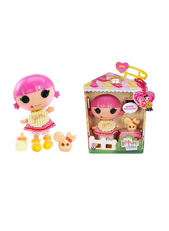 

Lalaloopsy Sprinkle Spice Cookie Littles Doll with Pet, Ages 3+, Multicolour