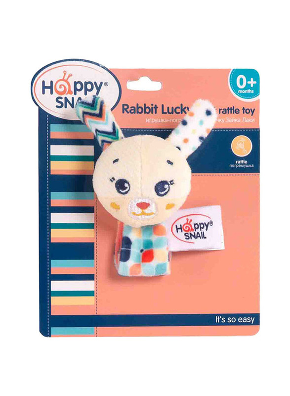 

Silverlit Rabbit Lucky Wrist Rattle Newborn Toy, Multicolour