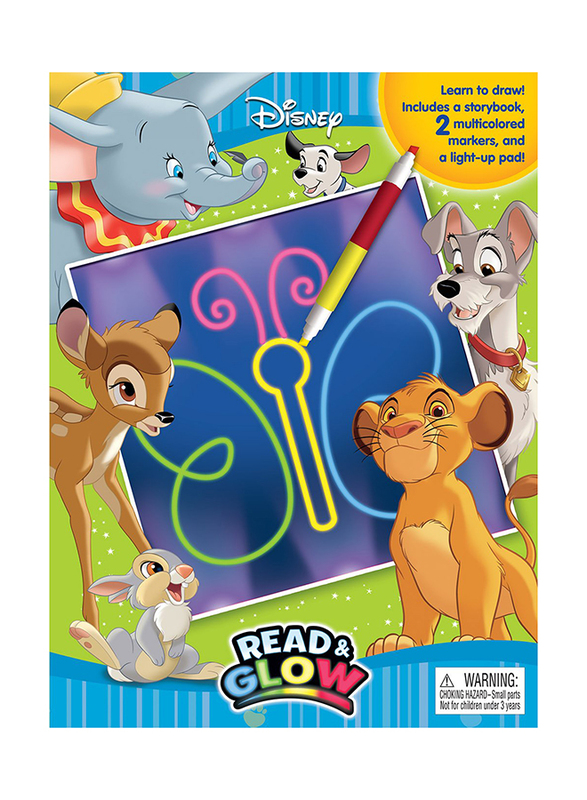 

Disney Animals Read & Glow, Board Book, By: Phidal Publishing
