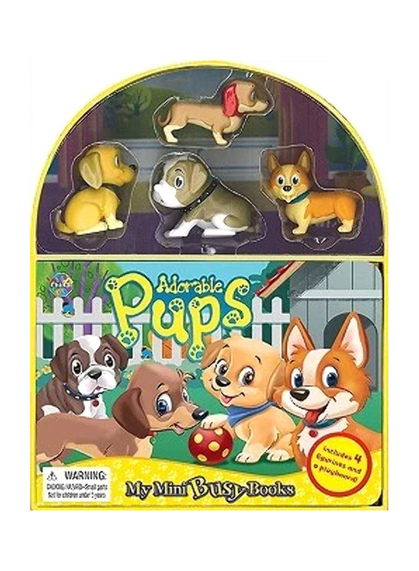 

Puppies Mini Busy Book, Board Book, By: Phidal Publishing