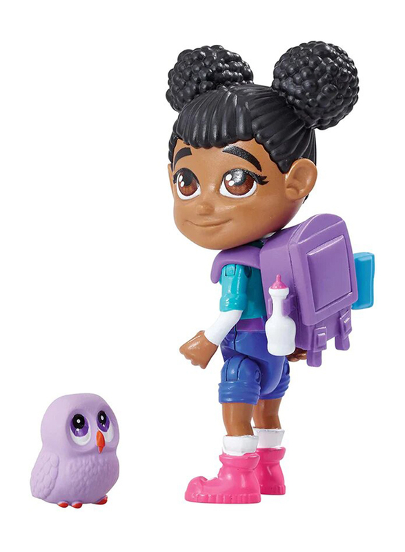 

Vet Squad Robin & Snowy The Owl 3 inch Articulated Vet Figure with Pet and Accessories, Ages 4+