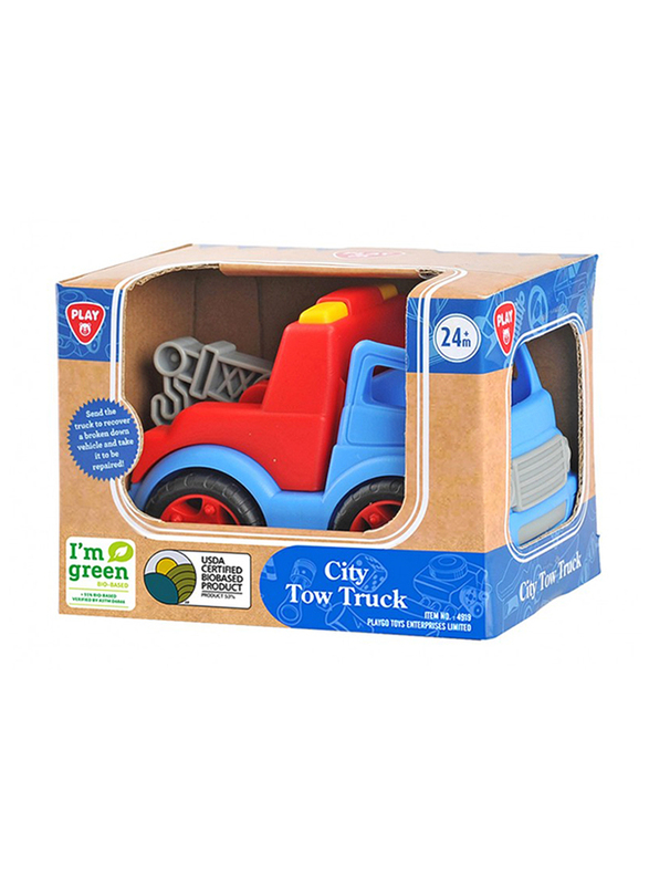 

Playgo Bio-Based Plastic City Tow Truck, Ages 2+