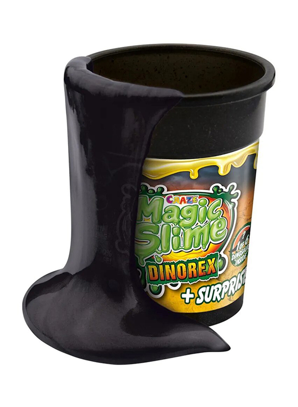 

Craze Magic Slime Dinorex Surprise Kit, Ages 5+, Black