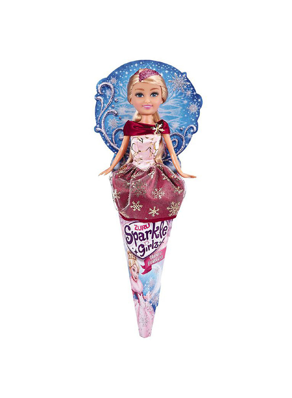 

Zuru Sparkle Girlz Winter Princess Cone Doll, Ages 3+