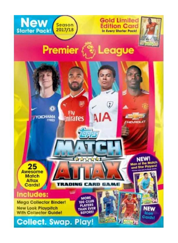 

Topps Premier League Match Attax 17-18 Starter Pack UAE Card Game