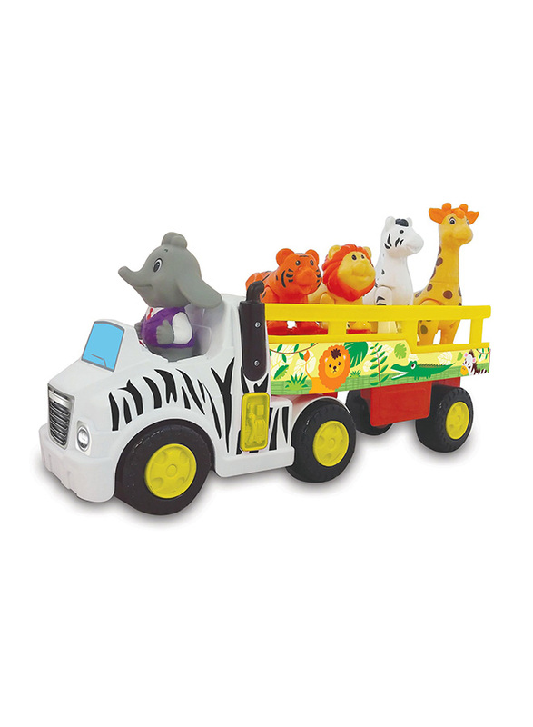 

Kiddieland Jungle Friends Safari Truck Set, 6 Pieces, Ages 1+, Multicolour