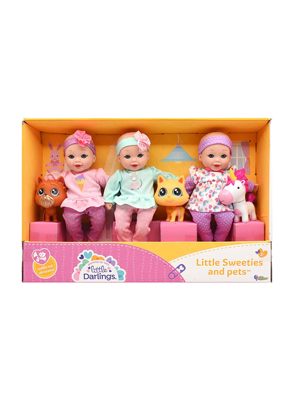 

Baby Maziuna Little Sweeties with Pets, Ages 2+, Multicolour