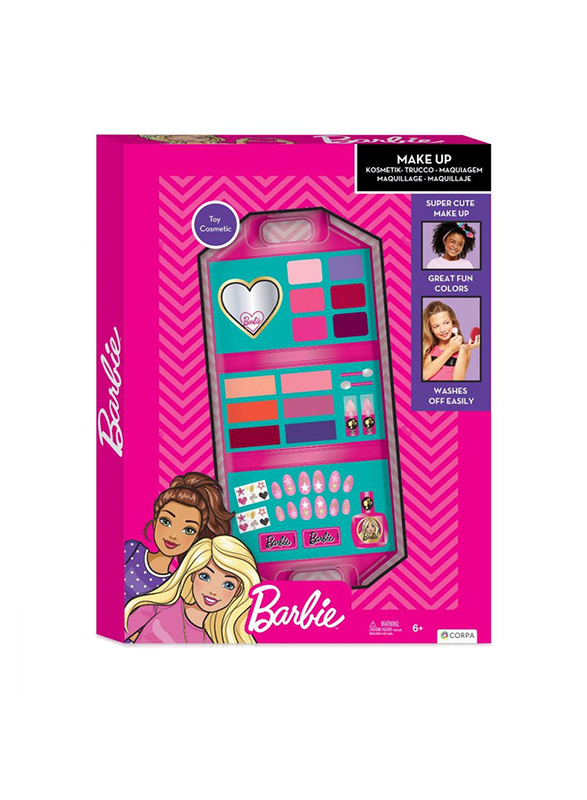 

Barbie Big handbag with Cosmetic Set, Ages 6+, Multicolour