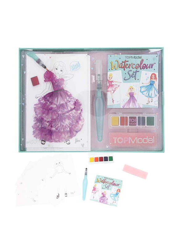 

Top Model Watercolour Set, Multicolour