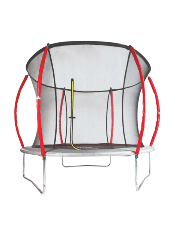

Goliath Games 10-Feet Colossus Trampoline with Enclosure, Ages 6+, Black/Red