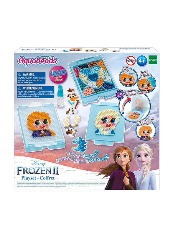 

Epoch Aquabeads Frozen II Playset, 1000 Pieces, Ages 4+, Multicolour
