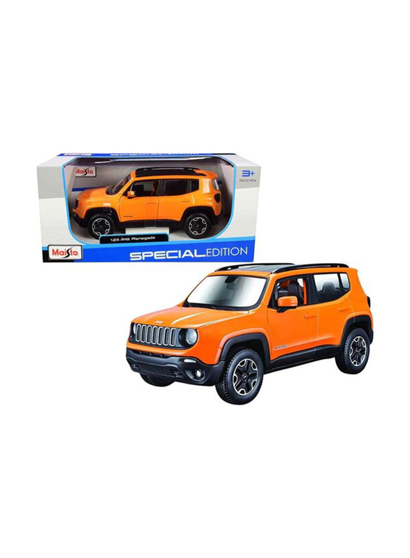 

Maisto 1:24 Scale Special Edition Jeep Renegade, Ages 3+