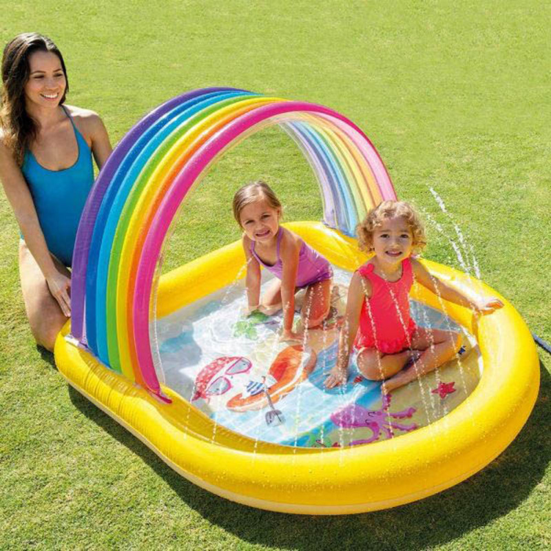 

Intex Rainbow Arch Spray Pool, 34 inch, Multicolour