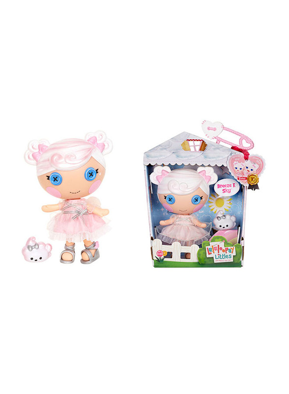 

Lalaloopsy Breeze E. Sky Littles Doll with Pet, Ages 3+, Multicolour