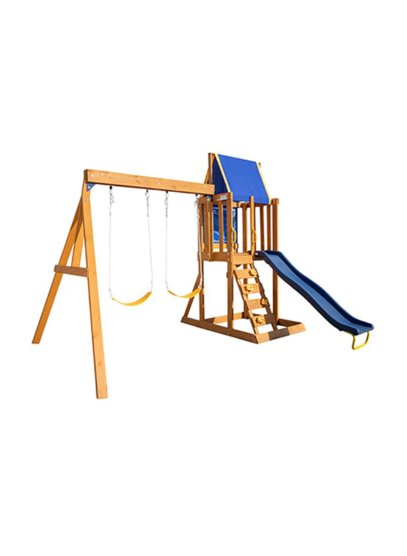 

Sports Power North Peak Wooden Swing Set, Ages 3+