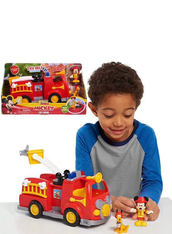 

Disney Junior Mickey Mouse Fire Engine Set, Ages 3+, Multicolour