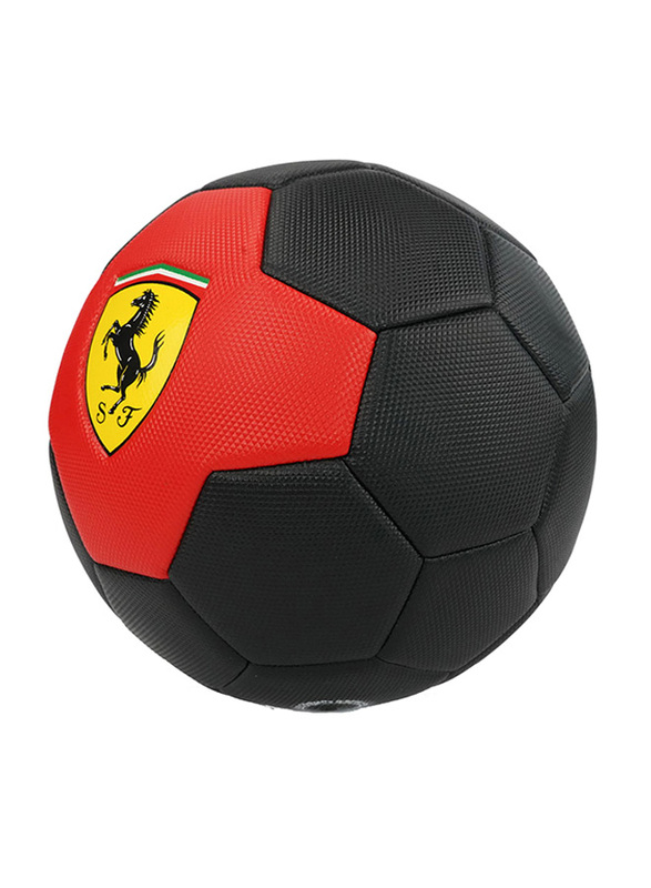 

Mesuca Ferrari Soccer Ball, Size-5, Red/Black