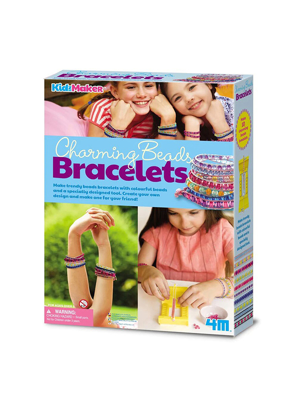 

4M Charming Bead Bracelets, Ages 8+