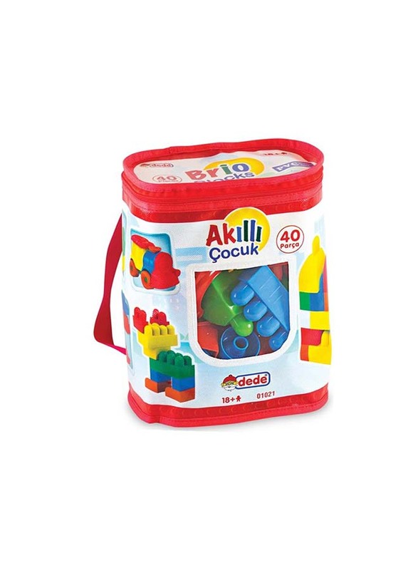

Dede Toys Brio Blocks, 40 Pieces, Ages 2+