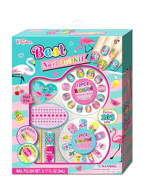 

Tokidas Best ScentedNail Art Kit, Multicolour