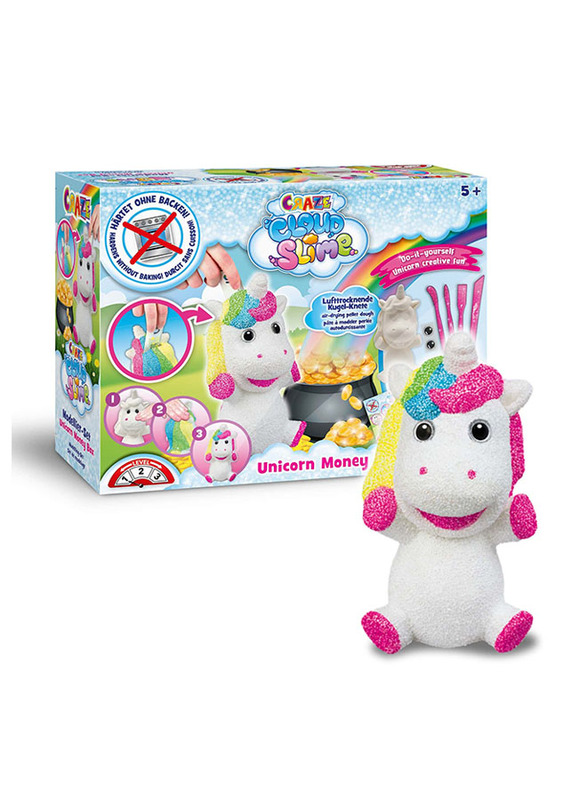 

Craze Cloud Slime Money Box Unicorn, Ages 5+
