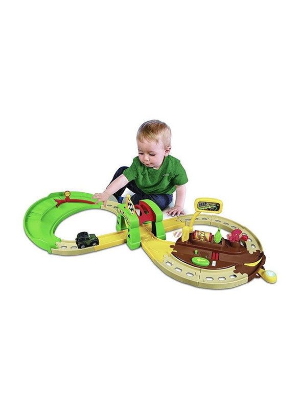 

BB Junior Jeep Adventure Trail Loop Rail Playset with Sounds, Ages 1+