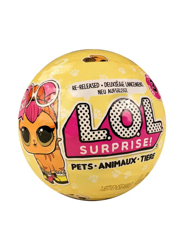 

L.O.L. Surprise! L.O.L. Surprise Pets (No Sand) Assortment, Multicolour, Ages 3+