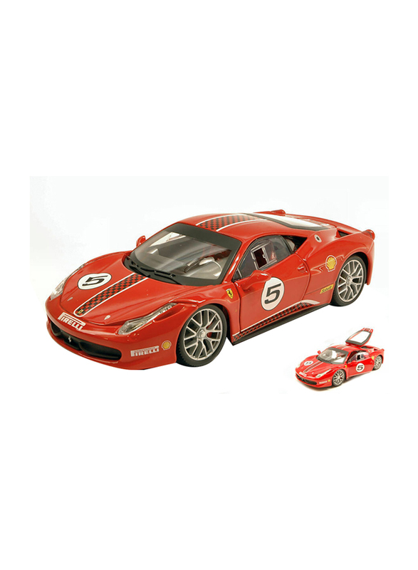 

Bburago 1/24 Scale Ferrari Racing 458 Challenge Die-Cast Model Car, For Ages 3+