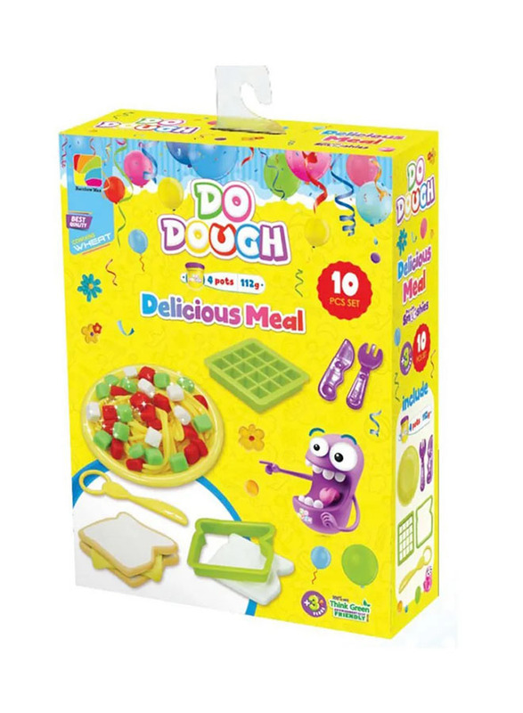 

Do Dough Do-Dough Delicious Meal Set, 10 Pieces, Ages 3+