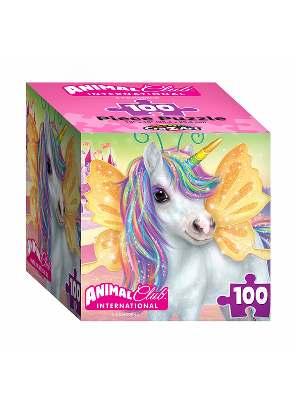 

Crazart 100-Pieces Mini Cube Animal Club Assorted Collection, Multicolour