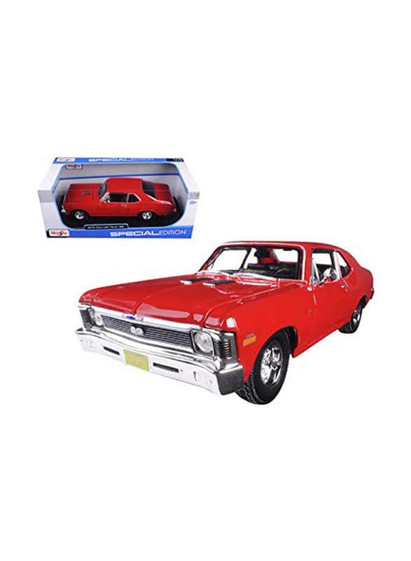 

Maisto 1:18 Scale Special Edition 1970 Chevrolet Nova Ss Coupe, Ages 3+