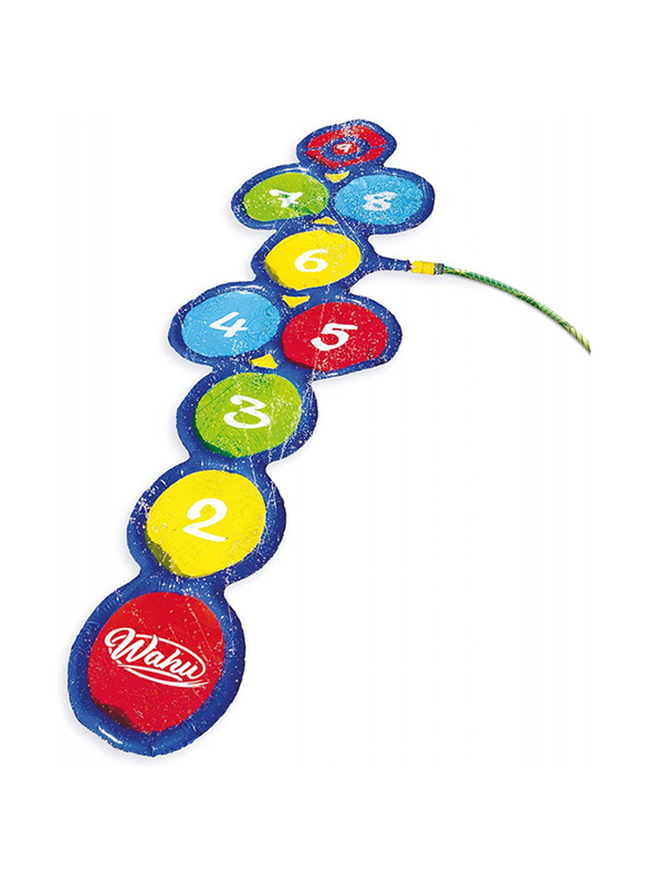 

Goliath Games 2.25 Meter Hop Skip 'N Splash Hopscotch Sprinkler, Ages 6+