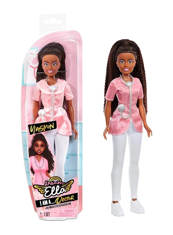 

Disney Princess Dream Ella I AM Fashion Doll - Pediatrician, Multicolour, Ages 3+