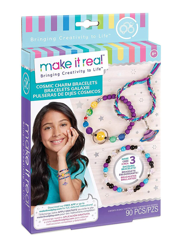 

Make It Real Galaxy Jewellery Bracelets, 90 Pieces, Ages 8+