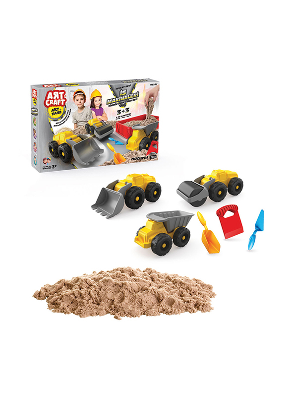 

Dede Art Craft Working Machines Play Sand Set, 7 Pieces, Ages 3+